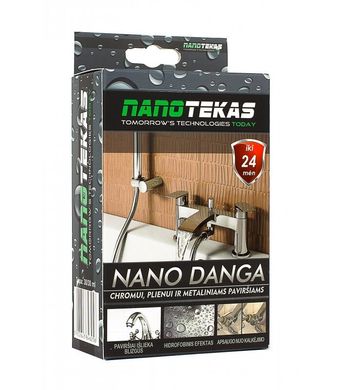 Нанопокриття для хрому, нержавіючої сталі та металів NANOTEKAS NANO DANGA (30 мл) 1210 фото