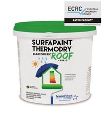 Термозащитный эластомерный герметик для крыши NANOPHOS SurfaPaint Roof Evo (10 л)