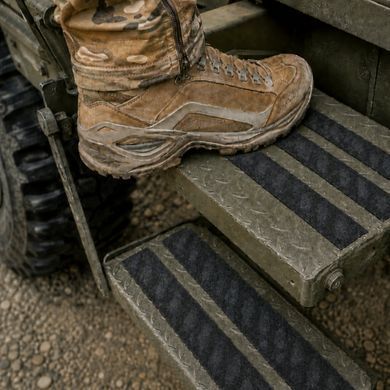 Протиковзка стрічка на алюмінієвій основі Heskins H3406N для рифленого металу (чорна, 50 мм &times; 18,3 м, рулон) 2566 фото