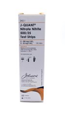 Полоски тестовые на нитраты и нитриты до 25/500 ppm J-QUANT Nitrite/Nitrate 25/500 (242.1) 2104 фото