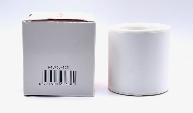 Етикетки для принтеру Niimbot B21/B3S/B1 (білі, 45*60 мм, 125 шт.) R45*60-125 2058 фото